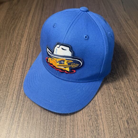 Amarillo Sod Poodles Hat New Era Cap 7 1/4 Royal Blue Arizona Diamondbacks Farm - Picture 1 of 5